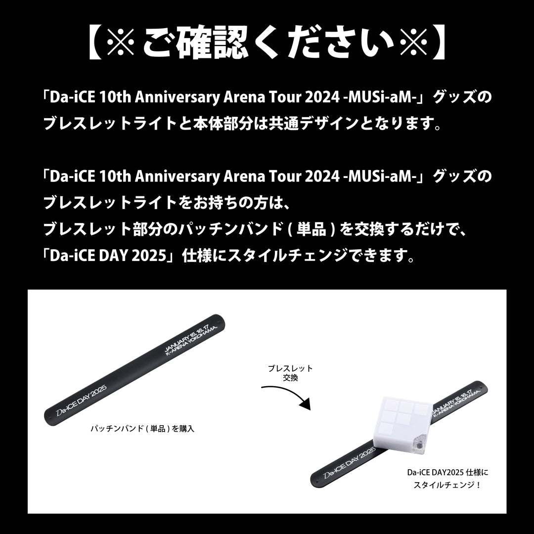 ブレスレットライト_Da-iCE DAY【国外配送不可】