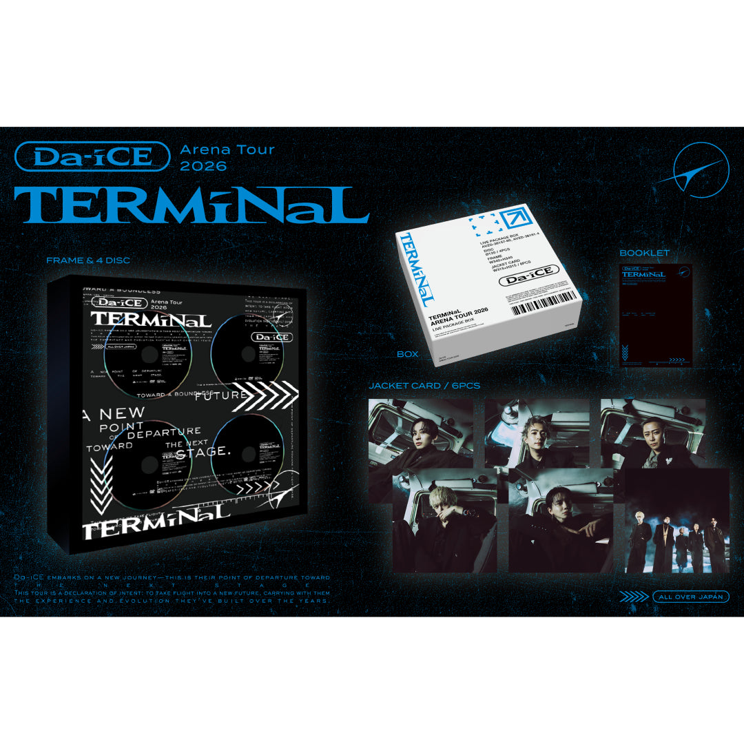 豪華盤(初回生産限定)】Da-iCE ARENA TOUR 2026 -TERMiNaL-（4Blu-ray