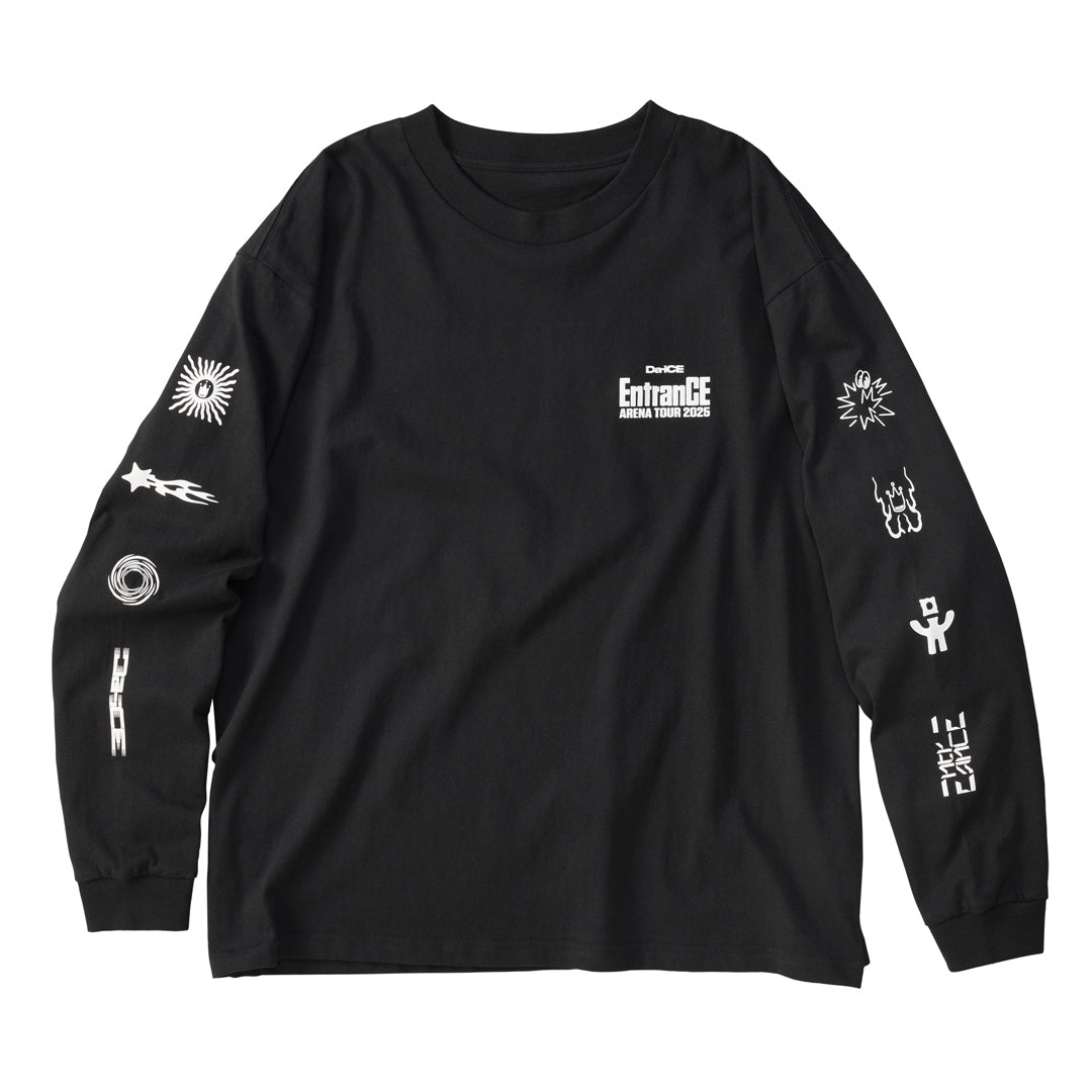 ロングスリーブTシャツ_BLACK