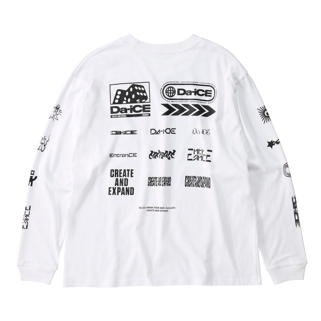 ロングスリーブTシャツ_WHITE