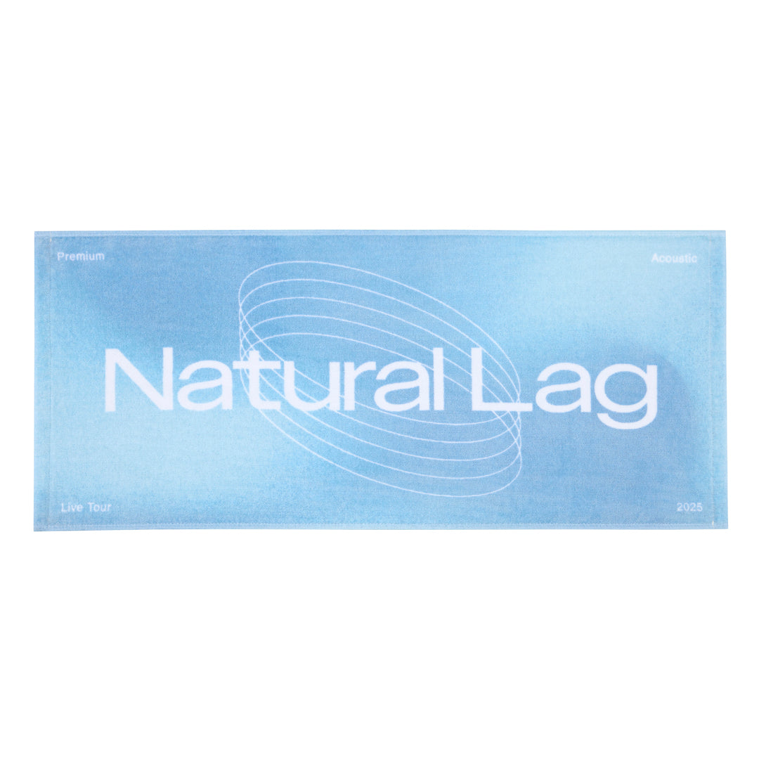 Natural Lag タオル モノグラム 初のツアー「Natural Lag Live Tour 2020 -the first story-」グッズが