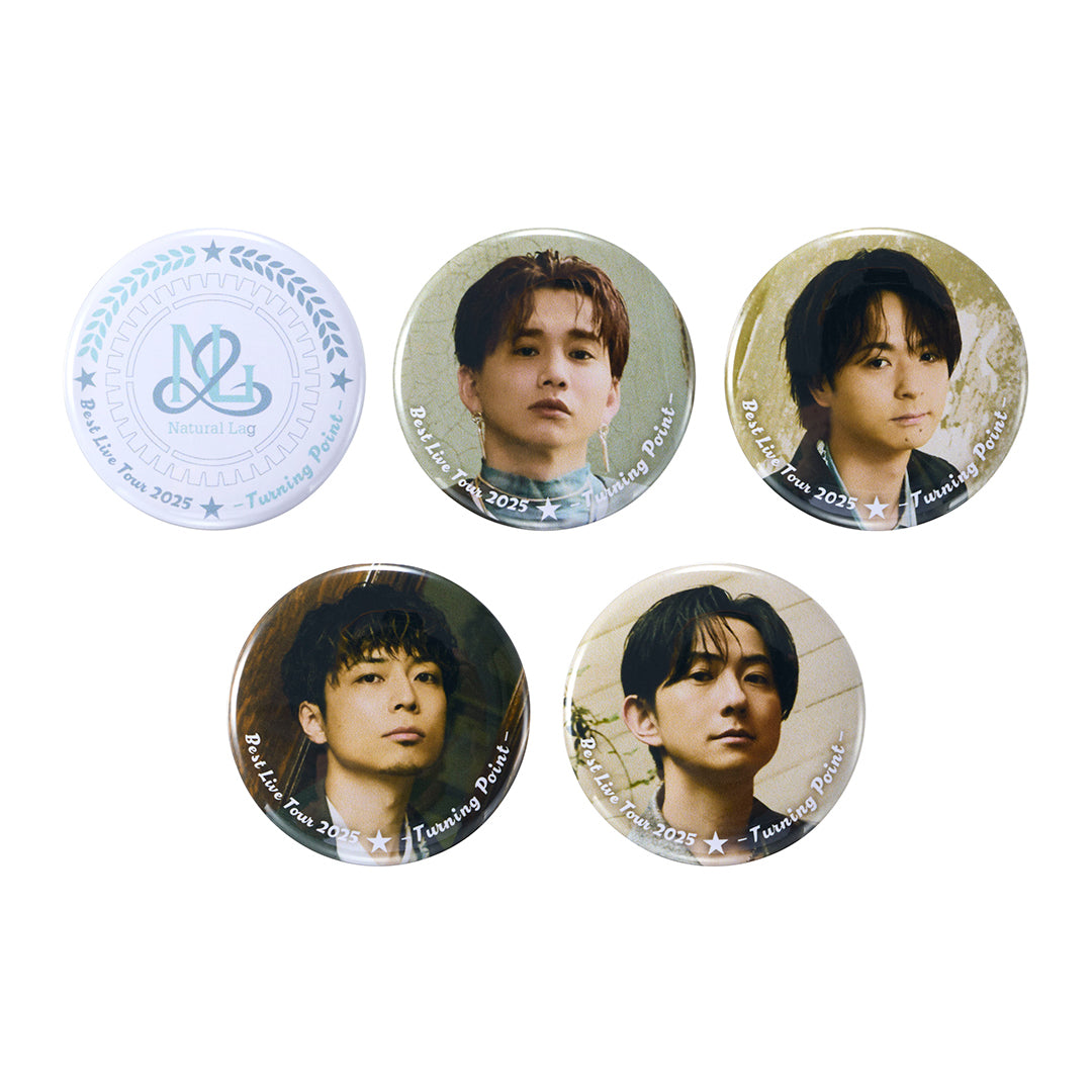 Natural Lag Tシャツと缶バッジ Natural Lag Tシャツと缶バッジ