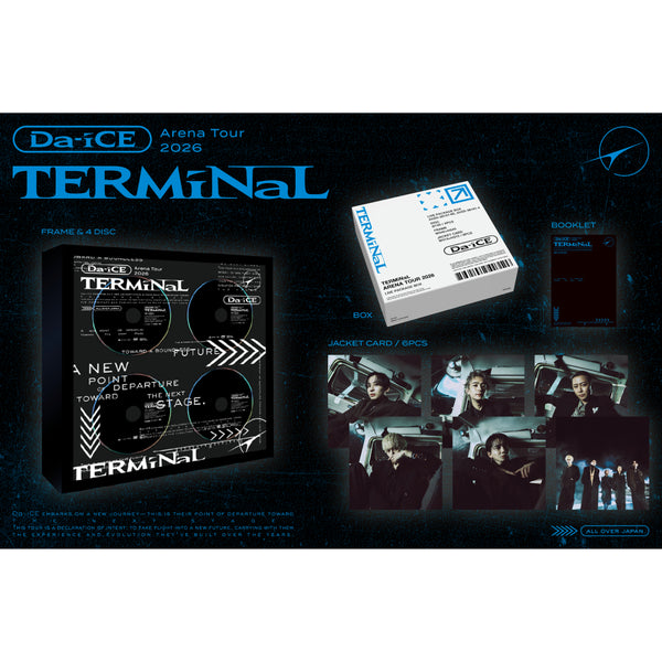 豪華盤(初回生産限定)】Da-iCE ARENA TOUR 2026 -TERMiNaL-（4Blu-ray