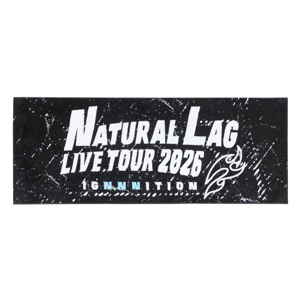 フェイスタオル_ブラック【Natural Lag Live Tour 2026】 – Da-iCE