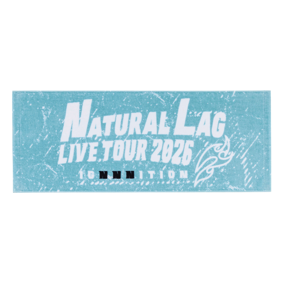 フェイスタオル_ブルー【Natural Lag Live Tour 2026】