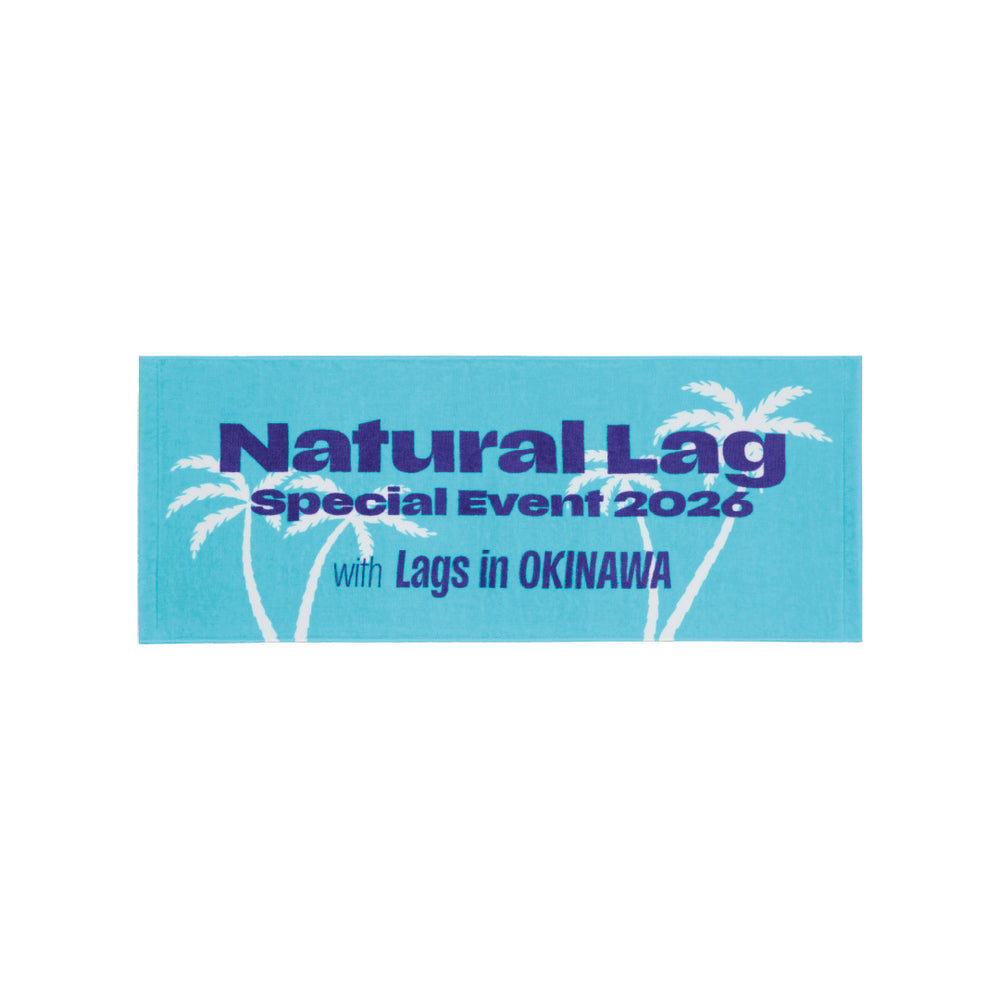 Natural Lag LIVE TOUR 2026 タオル 2種 Face Towel【Natural Lag Special Event 2026】 – Da-iCE OFFICIAL SHOP